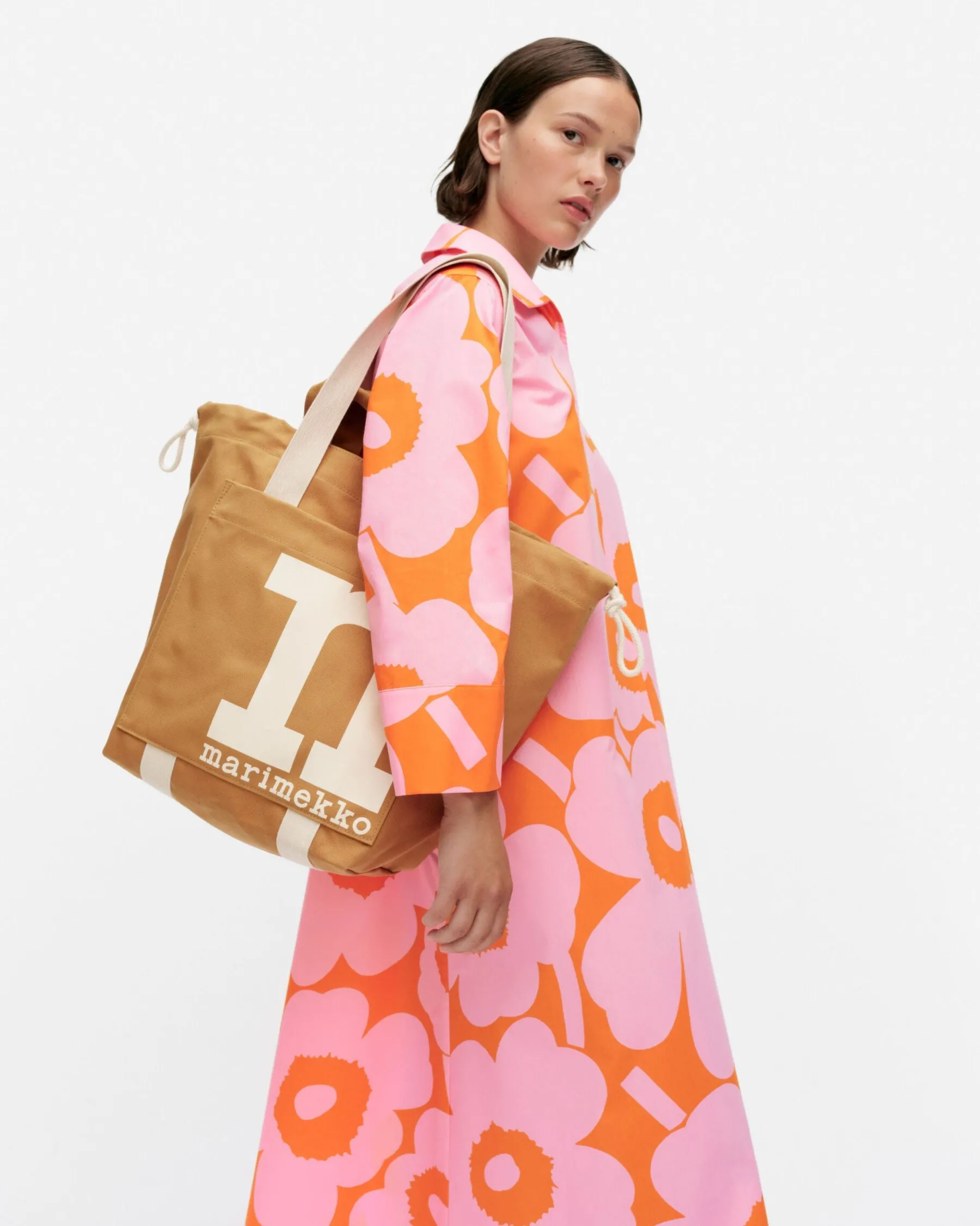 Kangaslaukut^Marimekko Mono City Tote Solid Olkalaukku