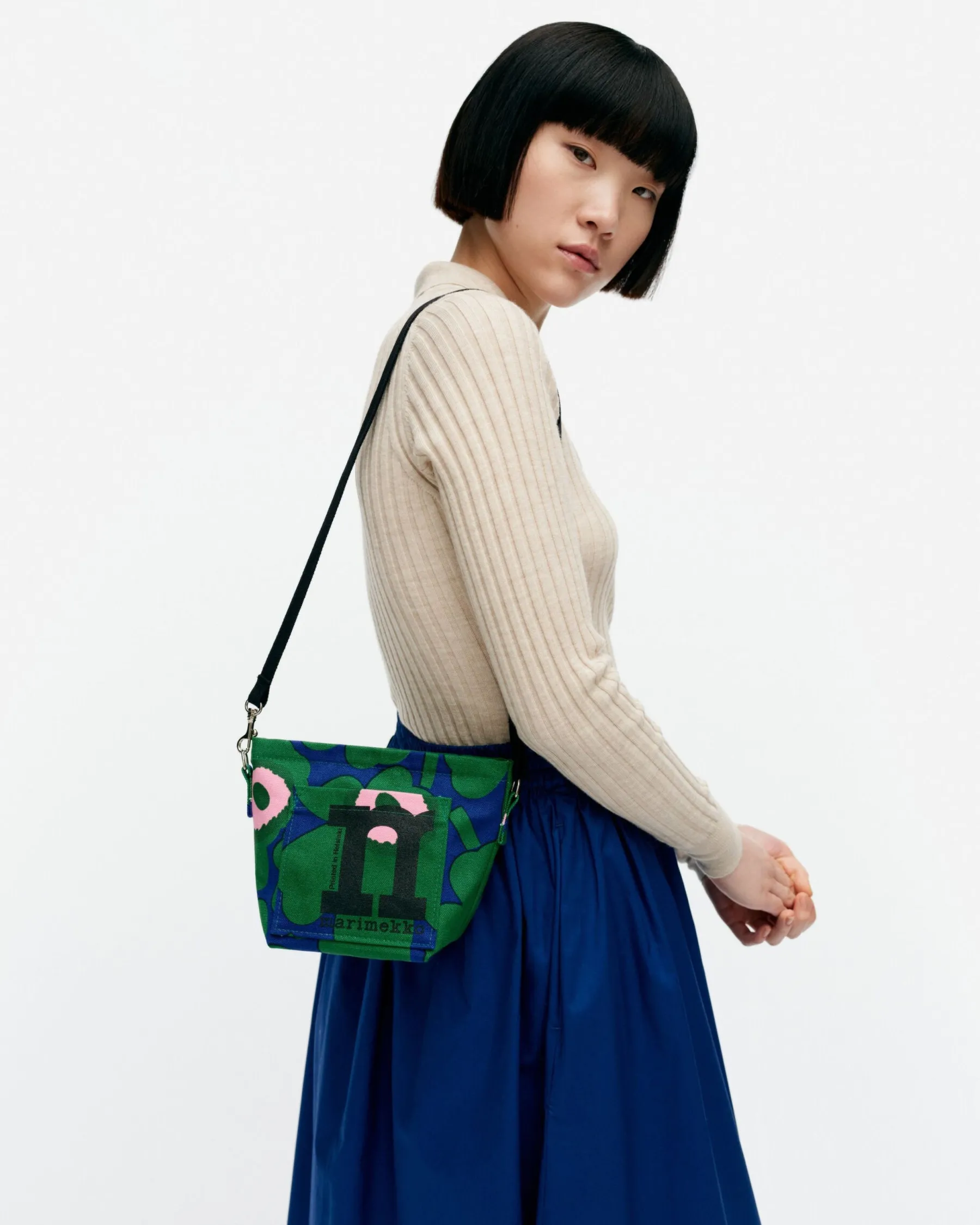 Kangaslaukut^Marimekko Mono Mini Crossbody Unikko Olkalaukku
