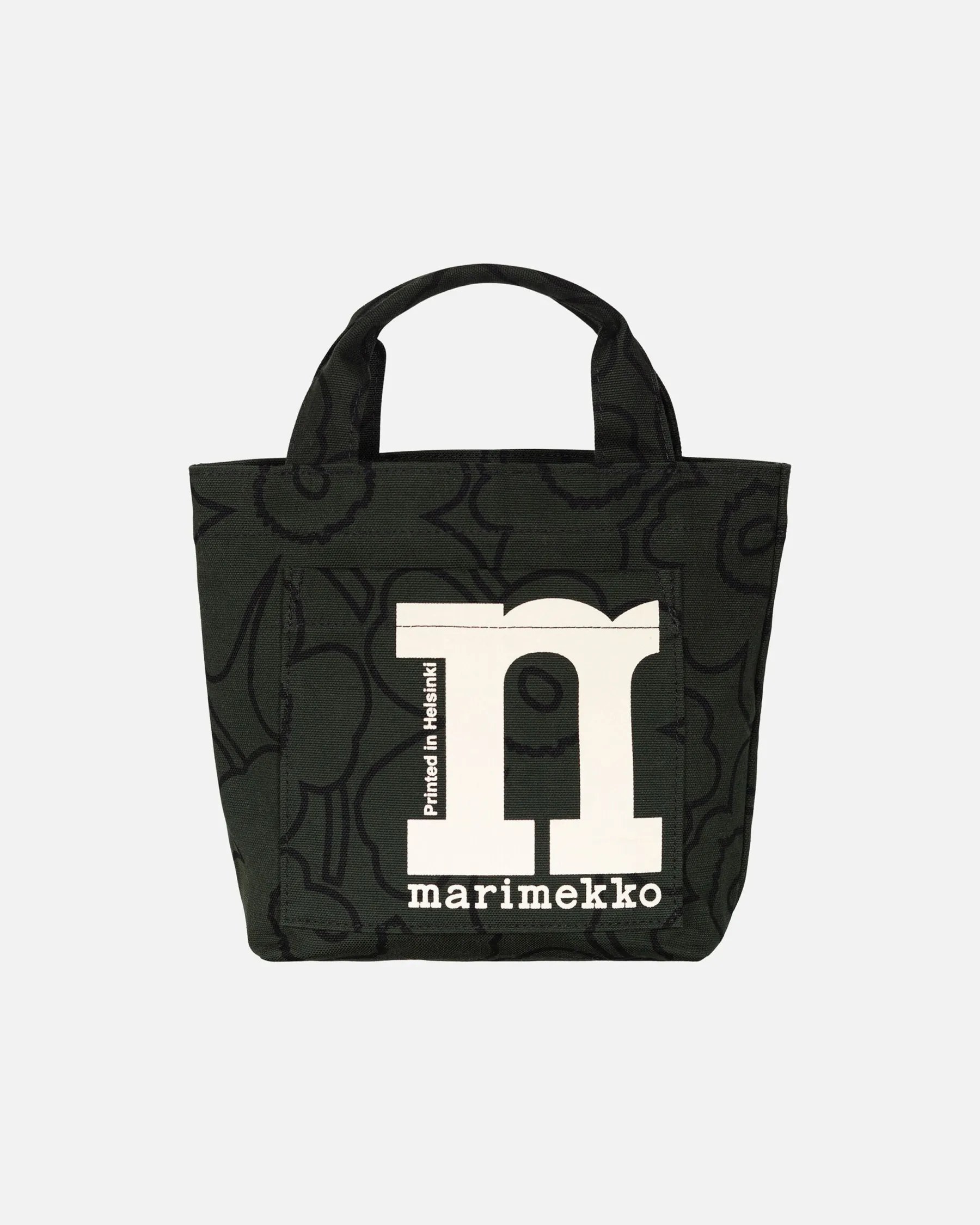 Kangaslaukut^Marimekko Mono Mini Tote Piirto Unikko Laukku