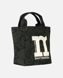 Kangaslaukut^Marimekko Mono Mini Tote Piirto Unikko Laukku
