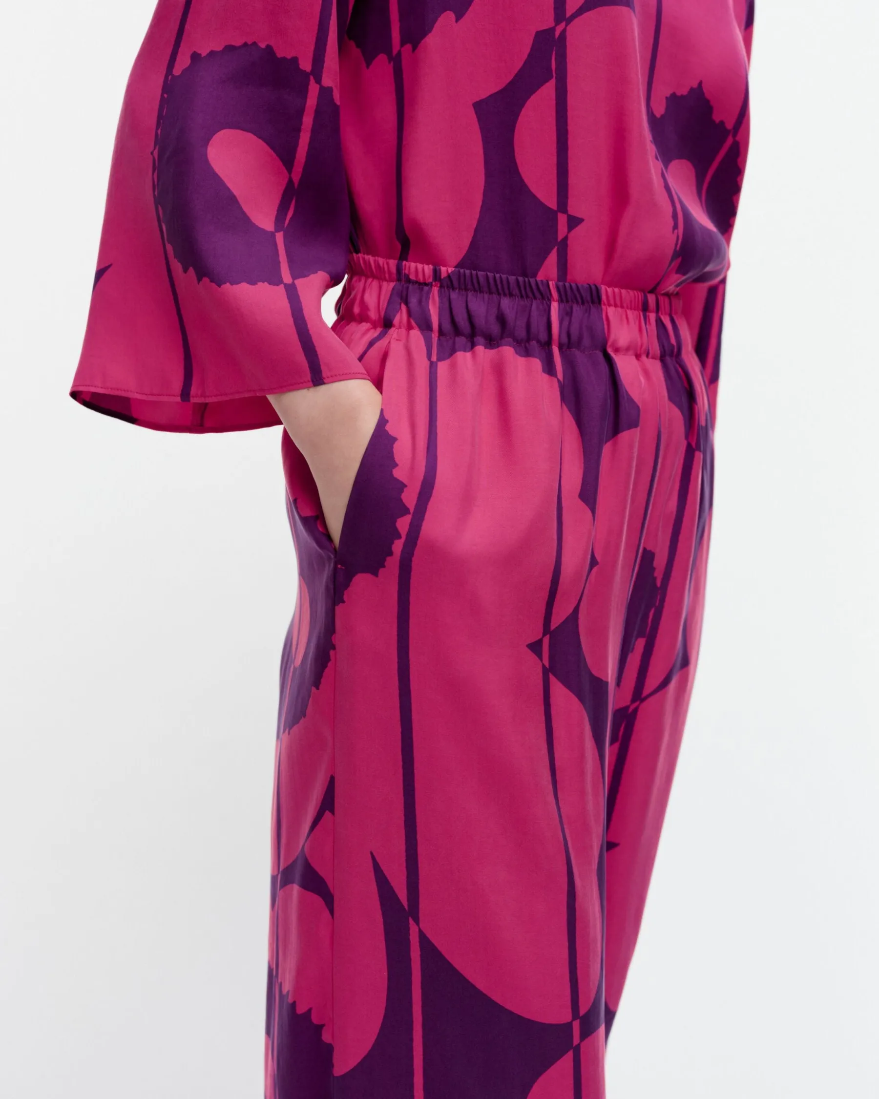 Housut^Marimekko Oanet Vesi Unikko Housut