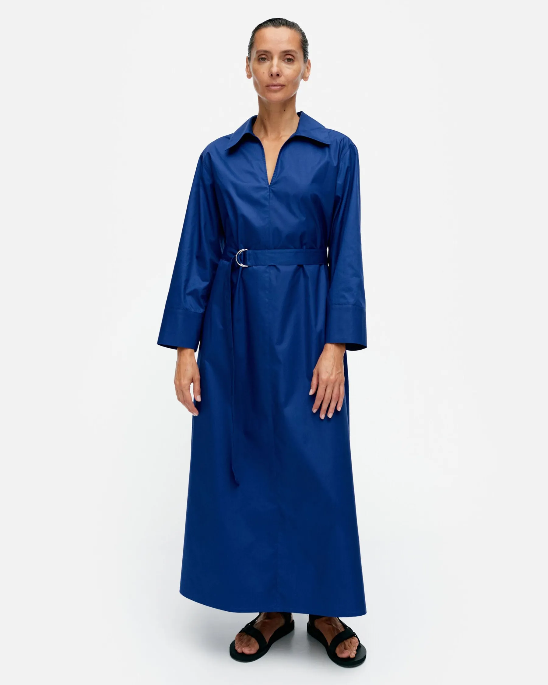 Mekot^Marimekko Perenna Solid Puuvillapopliinimekko