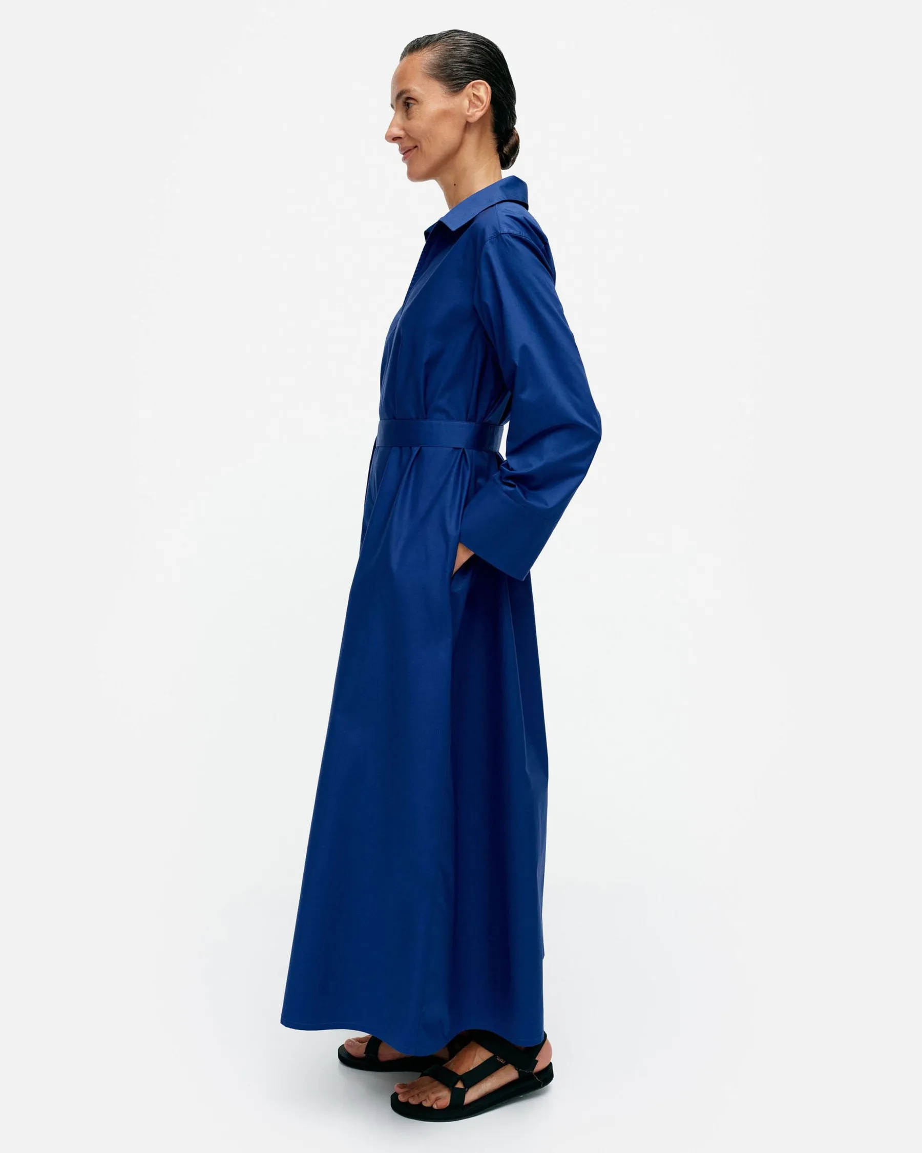 Mekot^Marimekko Perenna Solid Puuvillapopliinimekko