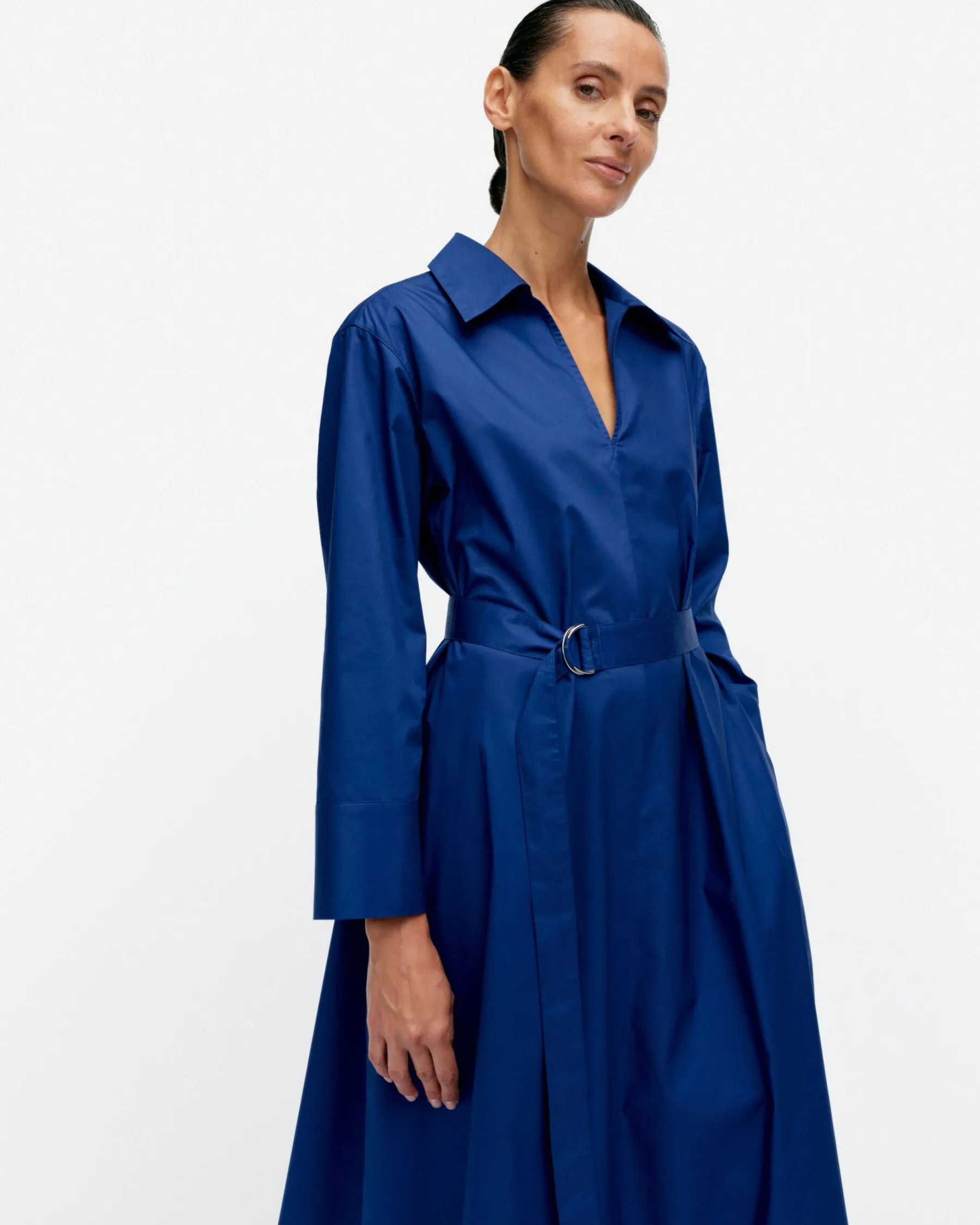 Mekot^Marimekko Perenna Solid Puuvillapopliinimekko