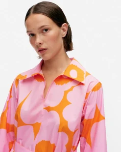 Mekot^Marimekko Perenna Unikko Puuvillapopliinimekko