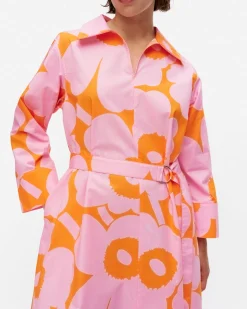 Mekot^Marimekko Perenna Unikko Puuvillapopliinimekko