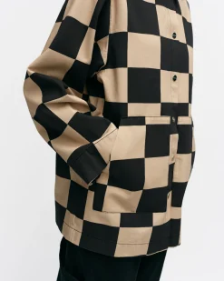 Takit Ja Jakut^Marimekko Potenssi Kukko Ja Kana Puuvillapaitatakki