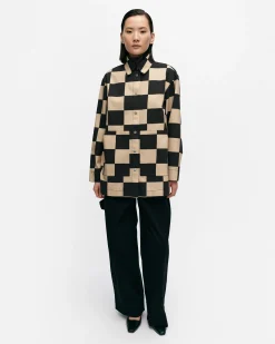 Paidat Ja Tunikat^Marimekko Potenssi Kukko Ja Kana Puuvillapaitatakki