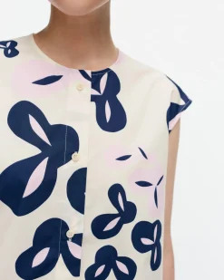 Paidat Ja Tunikat^Marimekko Pudas Poiminto Puuvillapopliinitunika
