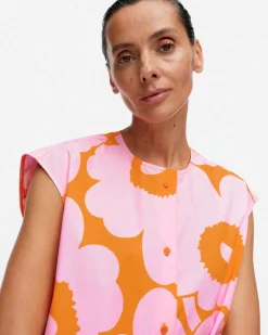 Paidat Ja Tunikat^Marimekko Pudas Unikko Puuvillapopliinitunika