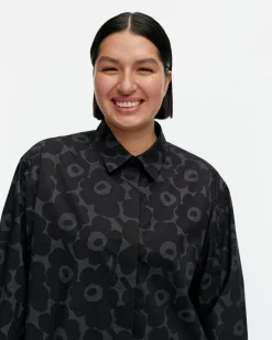 Paidat Ja Tunikat^Marimekko Ruoste Mini Unikko Puuvillapopliinipaita