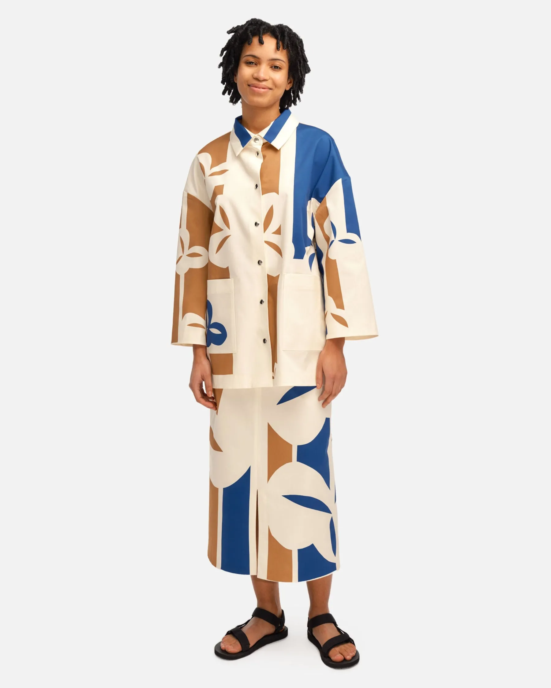 Hameet^Marimekko Suisto Malja Puuvillahame