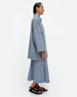 Takit Ja Jakut^Marimekko Sumu Unikko Puuvillapaitatakki