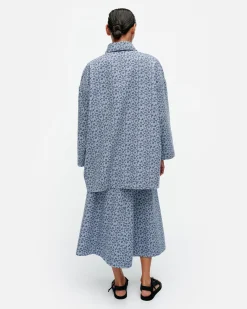 Takit Ja Jakut^Marimekko Sumu Unikko Puuvillapaitatakki