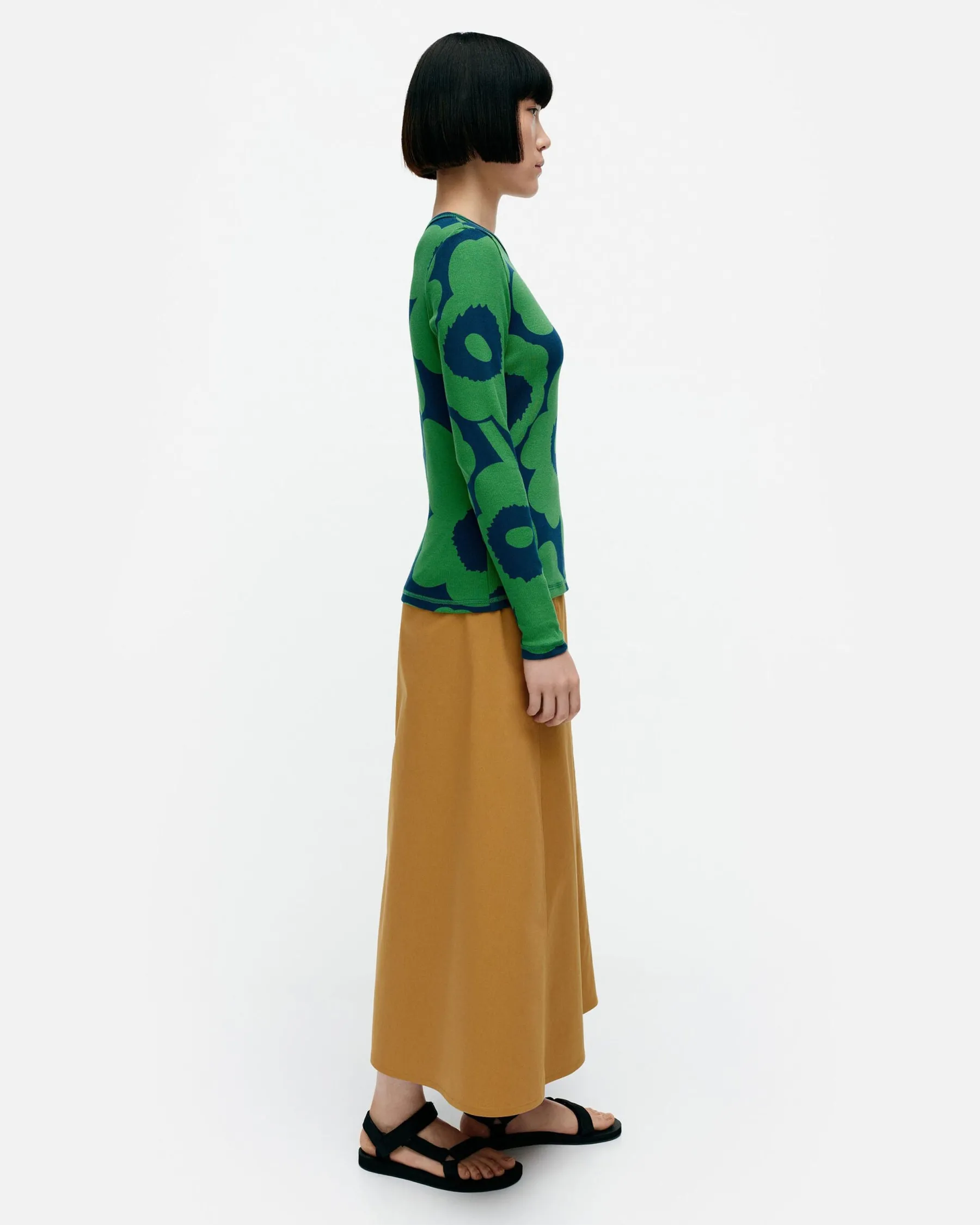 Paidat Ja Tunikat^Marimekko Tulva Unikko Ribbipaita