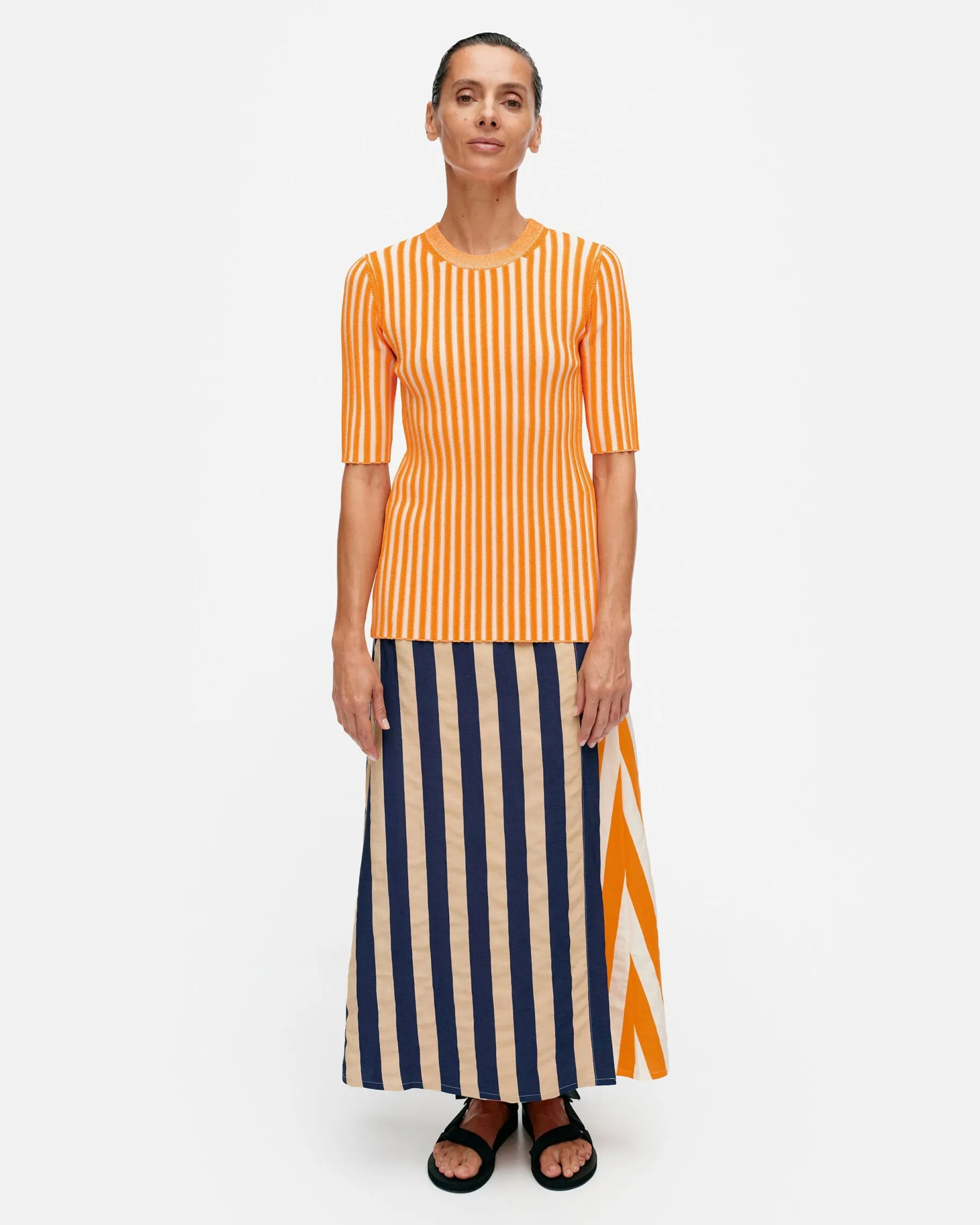 Paidat Ja Tunikat^Marimekko Virtaama Merirosvo Neulepaita