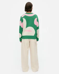 Paidat Ja Tunikat^Marimekko Viuhko Poiminto Puuvillaneulepusero