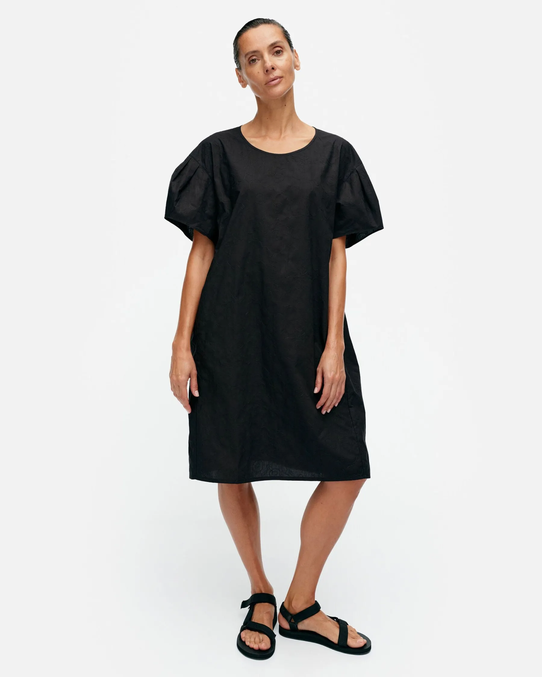 Mekot^Marimekko Vuolle Mini Unikko Puuvillapopliinimekko