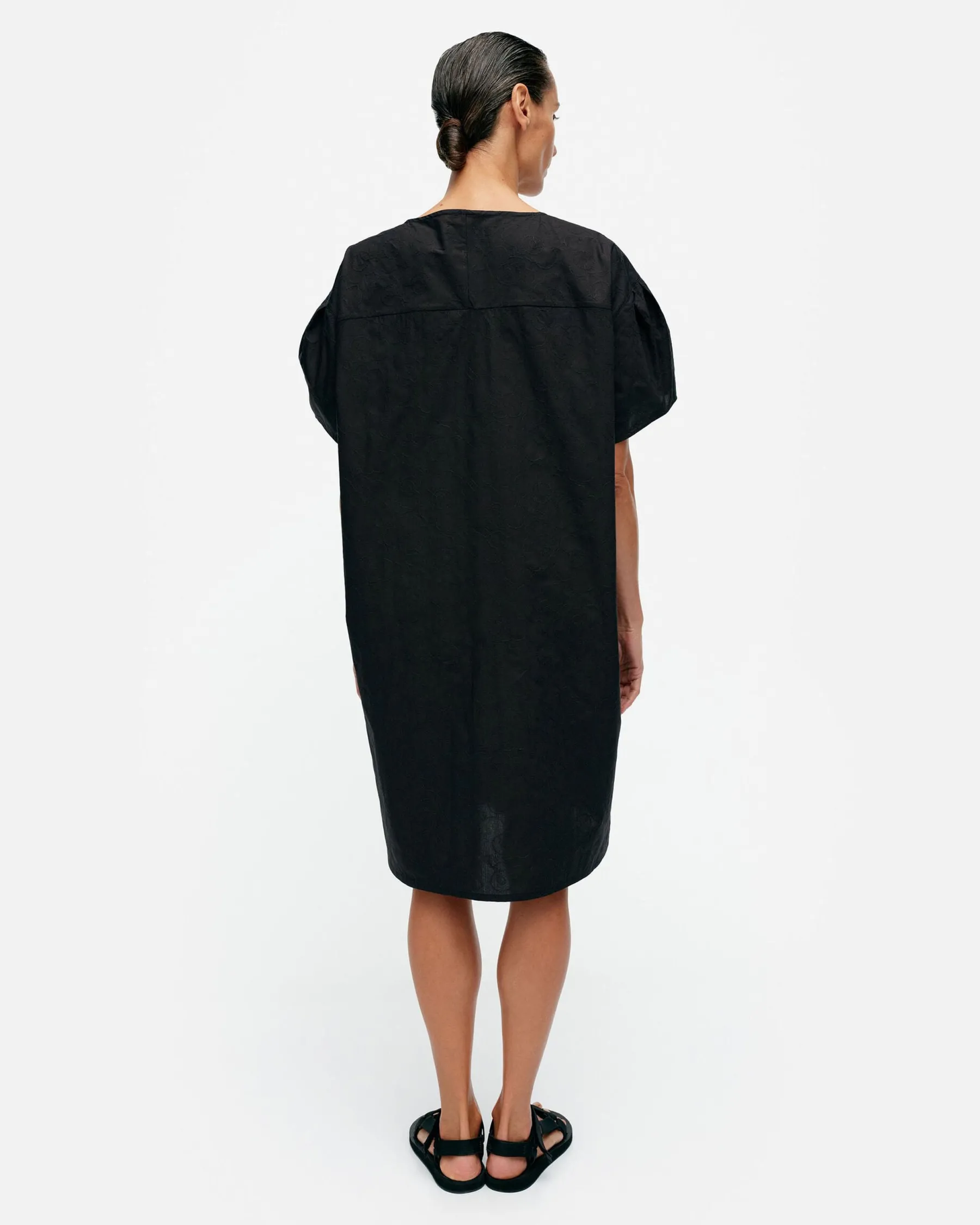 Mekot^Marimekko Vuolle Mini Unikko Puuvillapopliinimekko